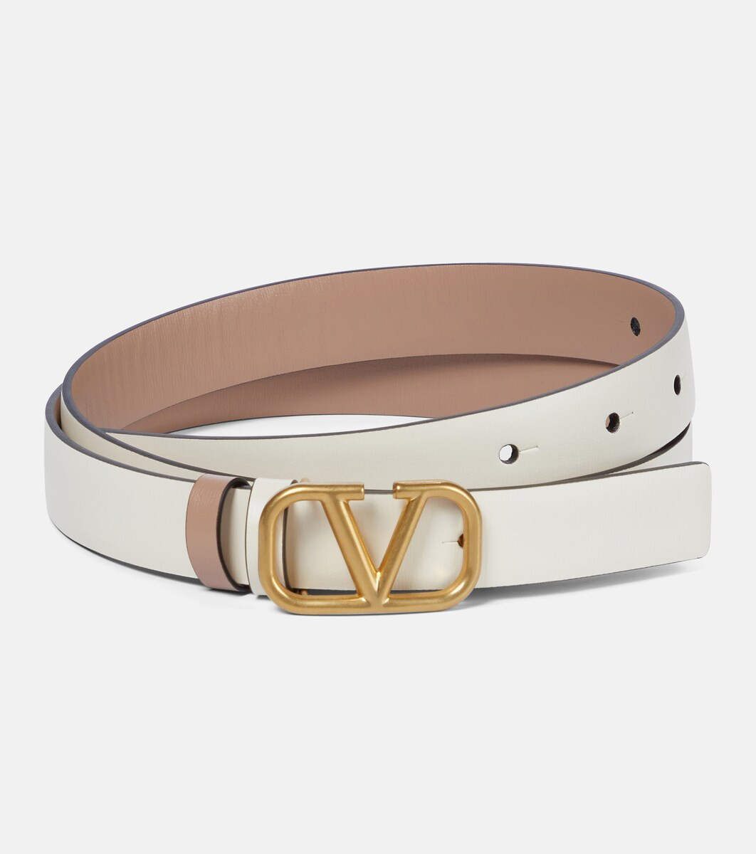 VLogo leather belt | Mytheresa (US/CA)