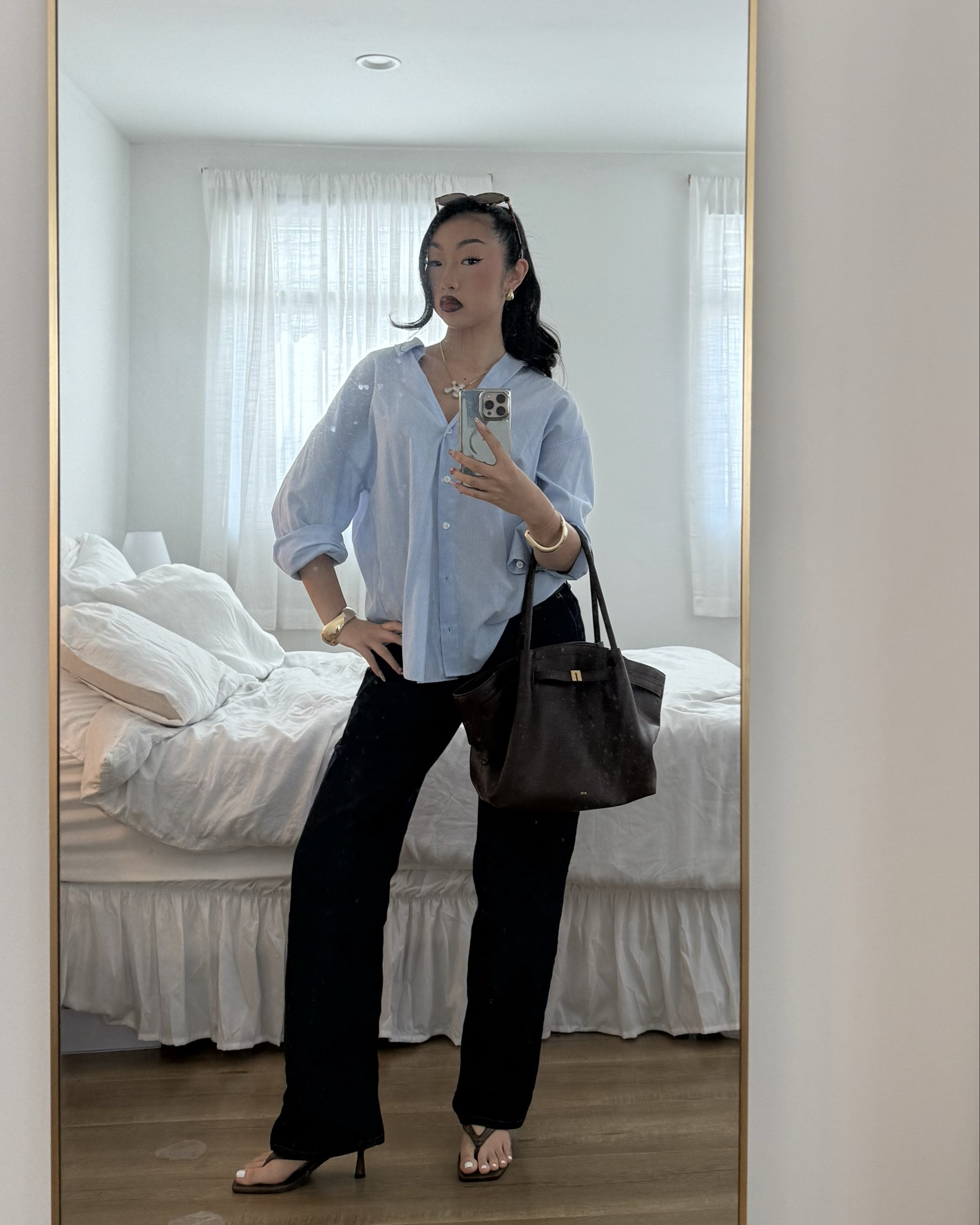 my go to fit 🫡🤍