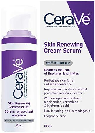 CeraVe Anti aging retinol Serum for Face | Cream Serum to help Smooth Fine Lines | Fragrance Free... | Amazon (CA)