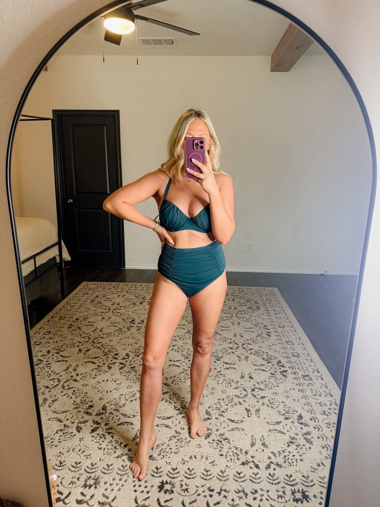 Love this two piece swim from Cupshe! I’m wearing a M on bottom, 36c on top! 

#LTKSwim