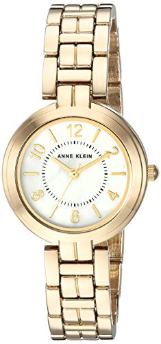 Anne Klein Women's Gold-Tone Bracelet Watch (AK/3070MPGB) | Amazon (US)
