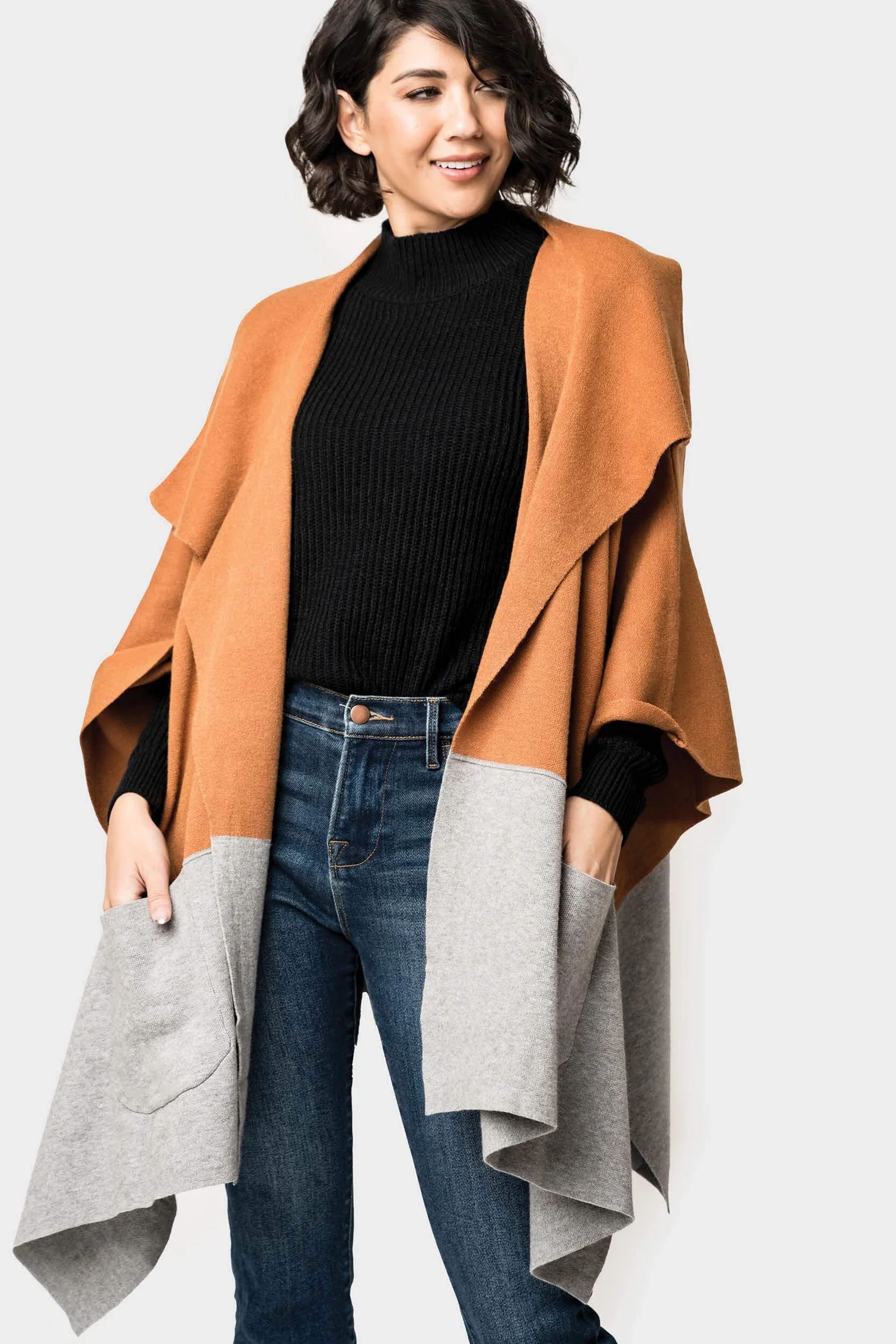 Double Knit Cape | Gibson