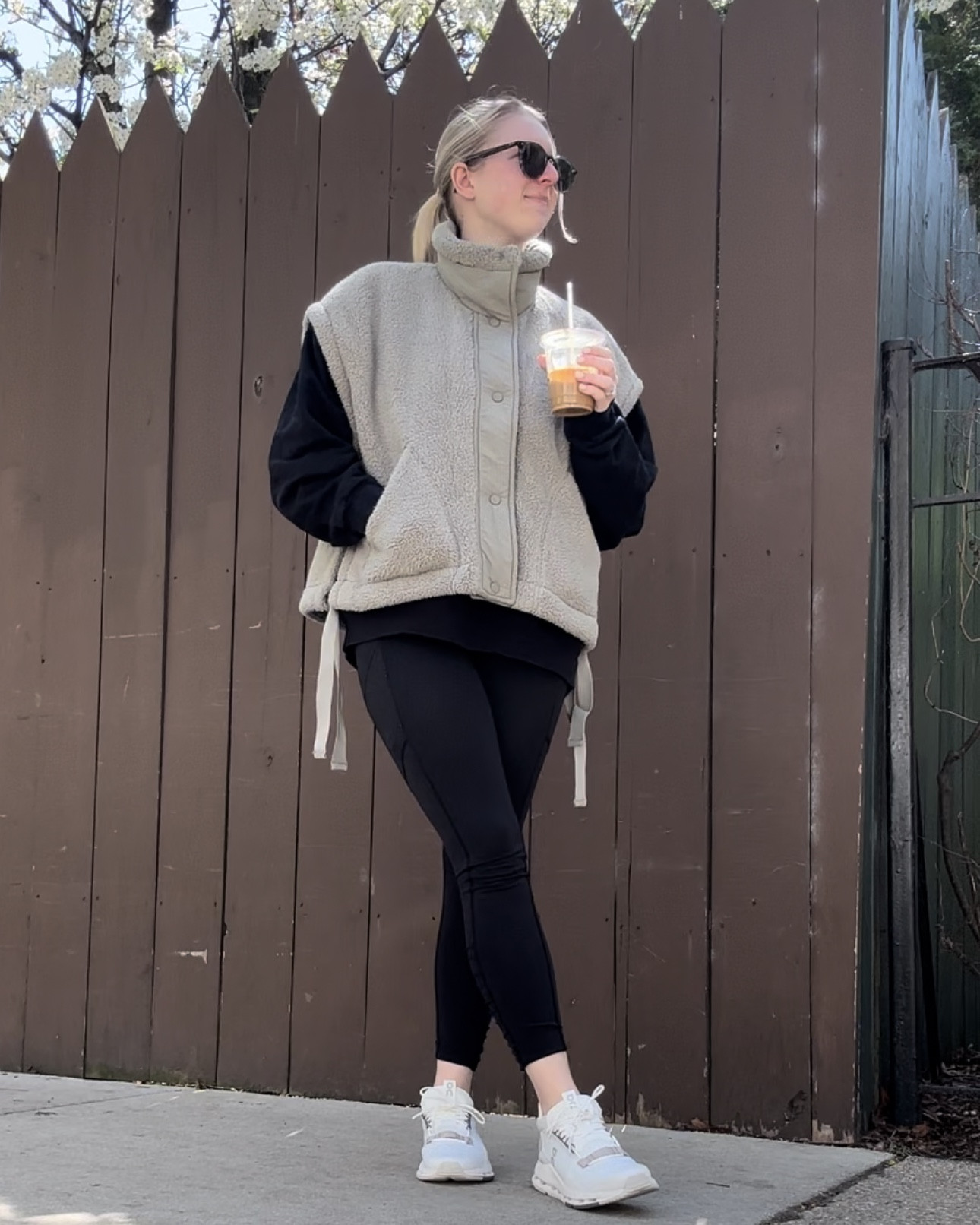 Sunday coffee run! Love spring so much! 🌸☀️

#LTKActive #LTKSeasonal #LTKStyleTip