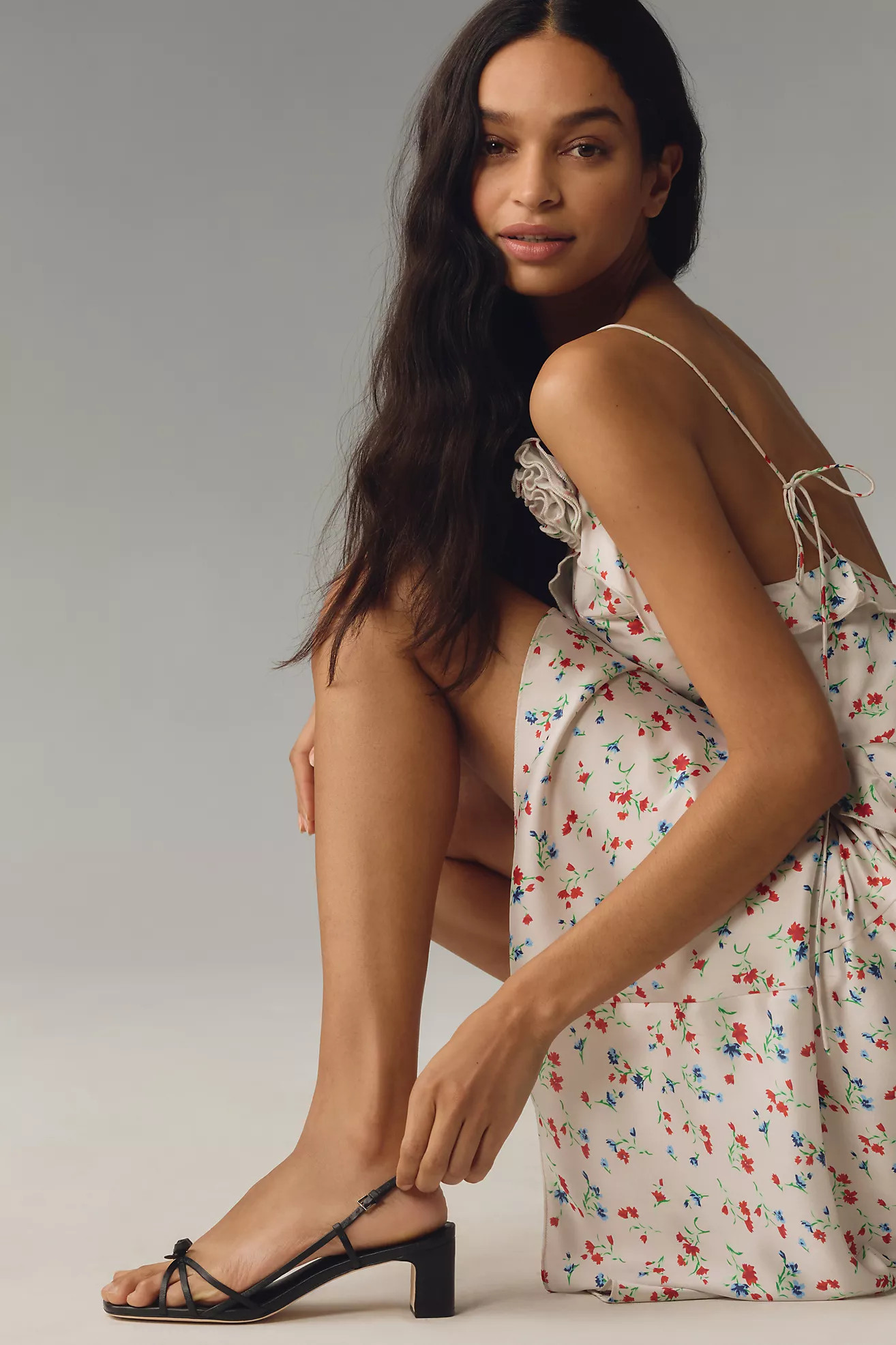 Reformation Sally Bow Heels | Anthropologie (US)