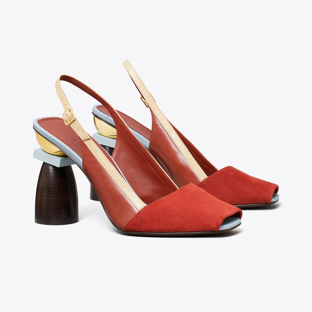 MARQUETRY BLOCK HEEL | Tory Burch (US)