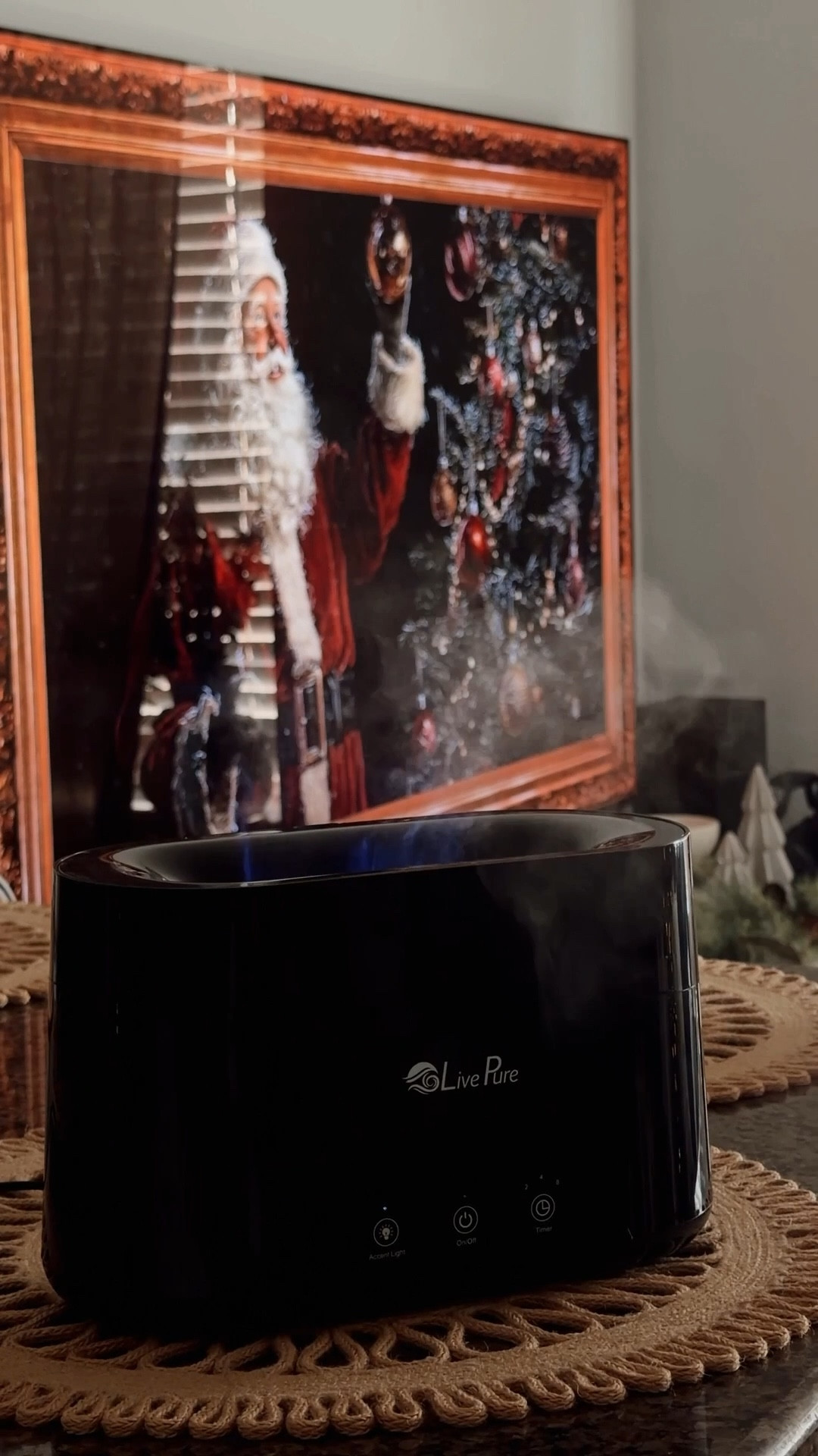 It’s officially winter, and I was in need of a new humidifier for my living room. I found the perfect slim and aesthetic model on @HSN, which offers a truly spa experience. You can actually add oil essentials to it, and the fire effect adds a cozy touch to any space ✨ #ad #HSNinfluencer #LoveHSN

Winter essentials • humidifier • home decor 

#LTKHome #LTKGiftGuide #LTKselfcare