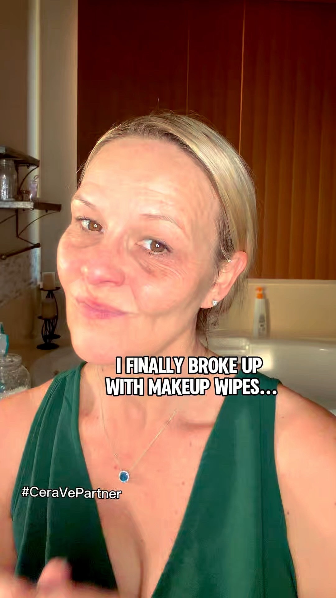 I get why makeup wipes are tempting. I’ve definitely had a stash of them for years. 😅

CeraVe sent me this product to try, and lately I’ve been reaching for the CeraVe Cream-to-Water Makeup Melter instead. I apply it to dry skin, it starts breaking down my makeup right away, and then transforms with water as I rinse.

After that, I follow up with my CeraVe Moisturizing Lotion before bed, and that’s pretty much my nighttime routine.

I’ve been a CeraVe girl for years, so this fit right in with products I already use every day.

#CeraVePartner #CeraVe #MakeupMelter #NightRoutine #SkincareRoutine