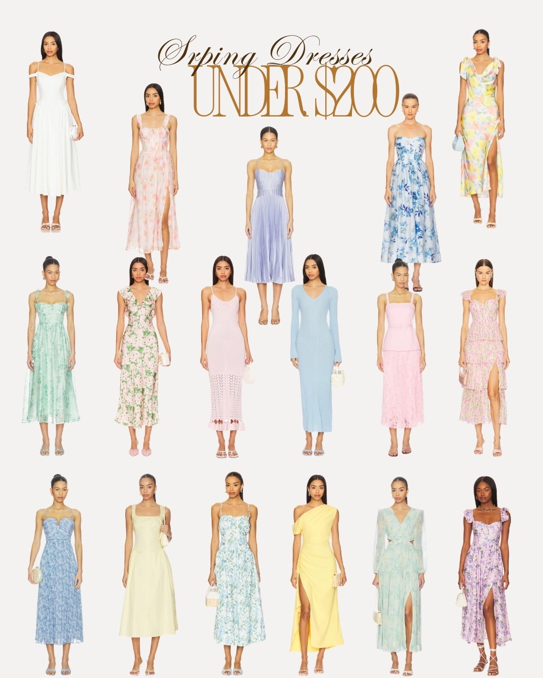 Spring dresses under $200

#LTKWedding #LTKootd #LTKSeasonal