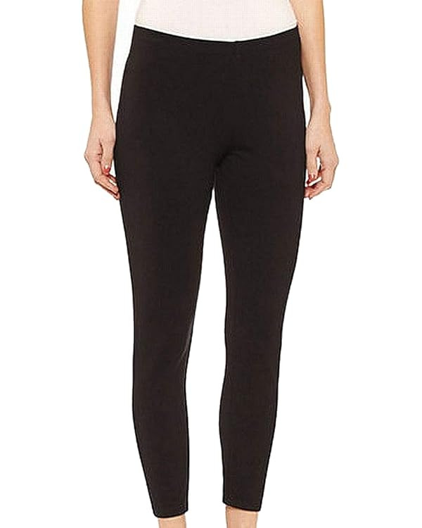 Hanes Women's Leggings, Ankle-Length Leggings for Women, Stretch Cotton-Spandex Leggings, High Wa... | Amazon (US)