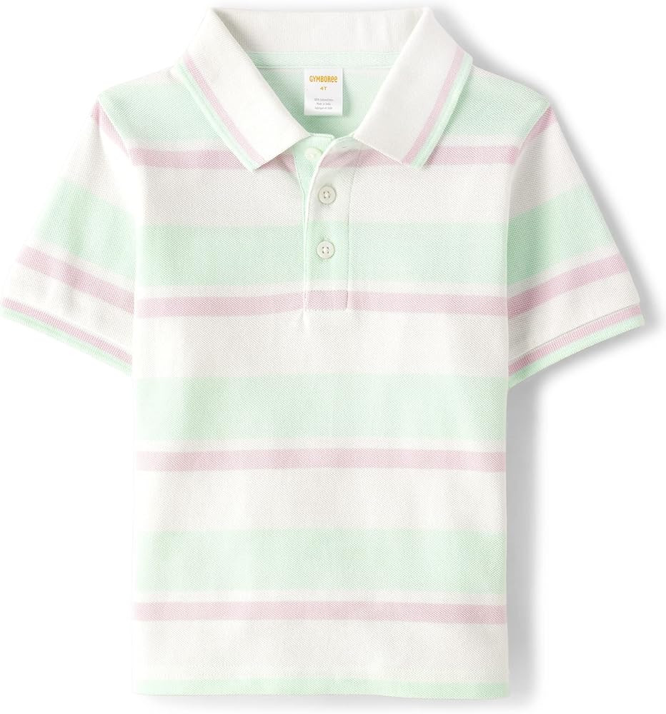 Gymboree Boys and Toddler Short Sleeve Polo Shirt | Amazon (US)