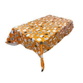 70" Orange Pumpkin Table Cover by Celebrate It™ Halloween | Michaels Stores