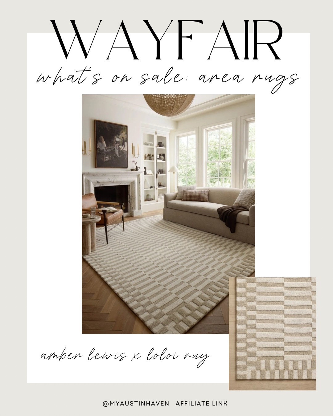 Wayfair Sale - what to add to cart? 🛒✨

This gorgeous Amber Lewis x Loloi Rug! Perfect neutral rug with texture to add subtle detail. Top rated and reviewed.

Loloi rug, Wayfair Sale, Area Rugs, Loloi Sale, Wayfair Finds

#LTKmorningroutine #LTKHome #LTKSaleAlert