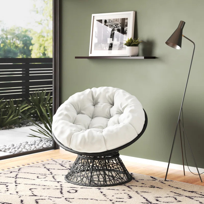 Rattan Swivel Accent Chair | Wayfair North America