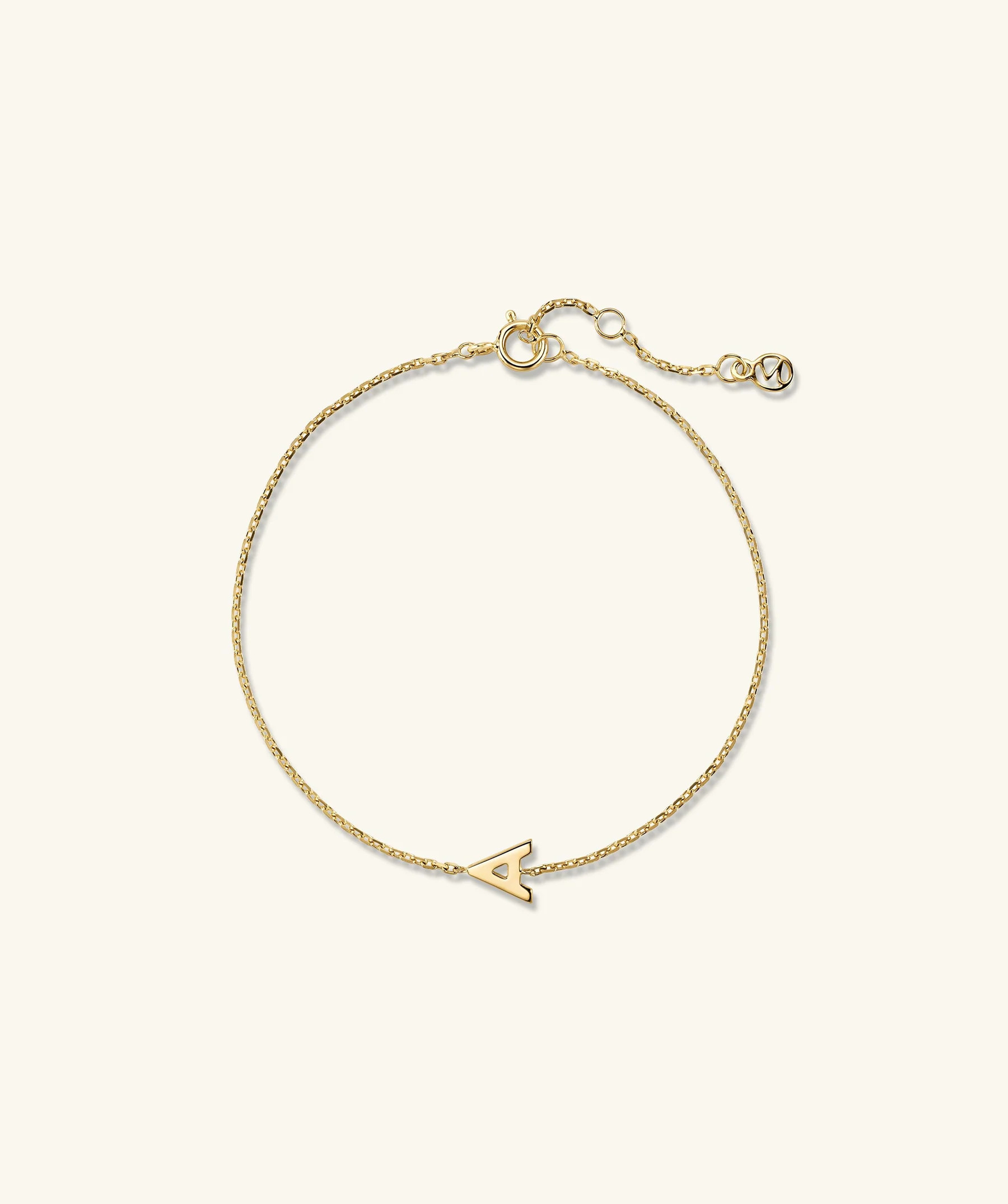 Letter Bracelet | Mejuri Fine Crew