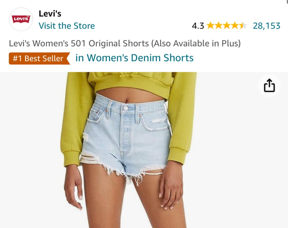 Levi’s 501 $22!

#LTKxNSale #LTKFindsUnder50 #LTKFamily