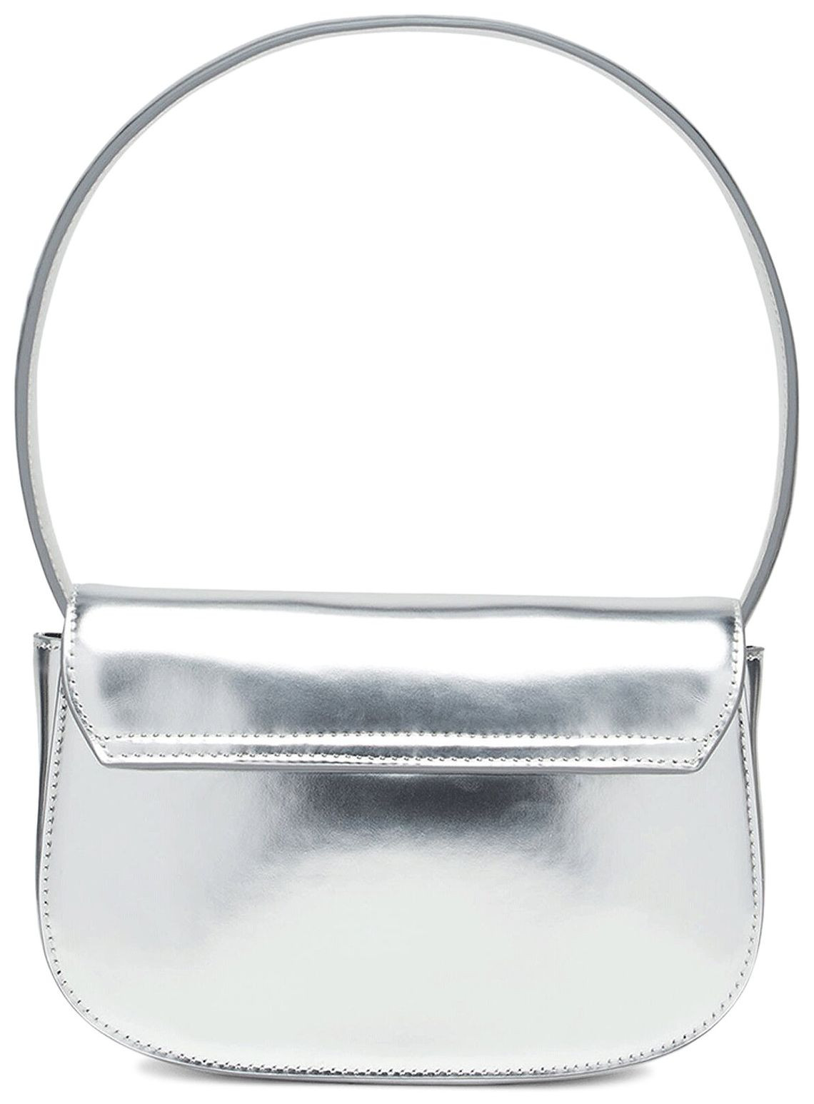 Diesel 1DR Shoulder Bag 'Silver' | GOAT