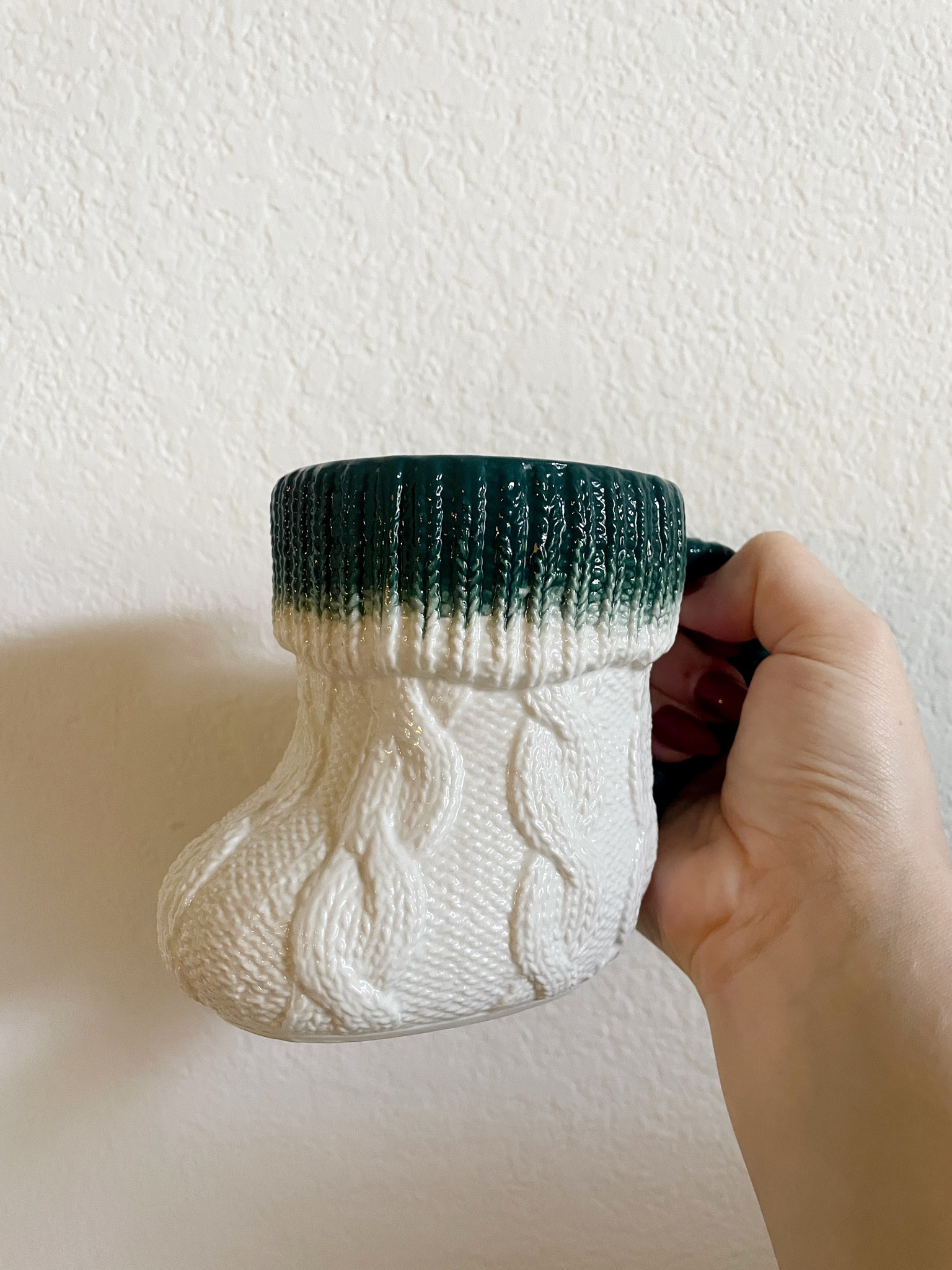 The Cutest Stocking Mug from Anthropologie
Comes in Red & Green
Under $10 

#LTKSeasonal #LTKHoliday #LTKGiftGuide