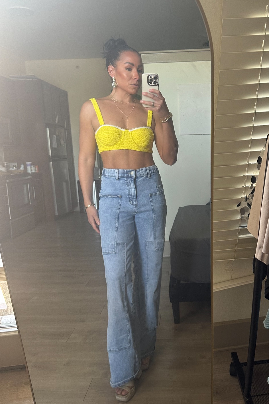 Casual summer outfit to beat the heat! Size S top, size 4 jeans. Original top is sold out but I tagged similars! Original is from Revolve

Summer outfit
Crop Top 

#LTKSeasonal #LTKaustralia #LTKeurope