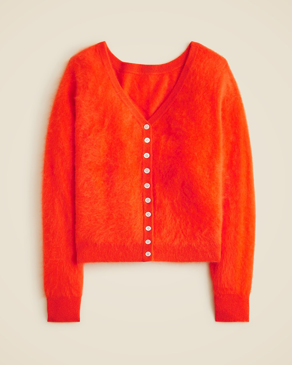 Brushed cashmere relaxed-fit reversible cardigan | J. Crew US