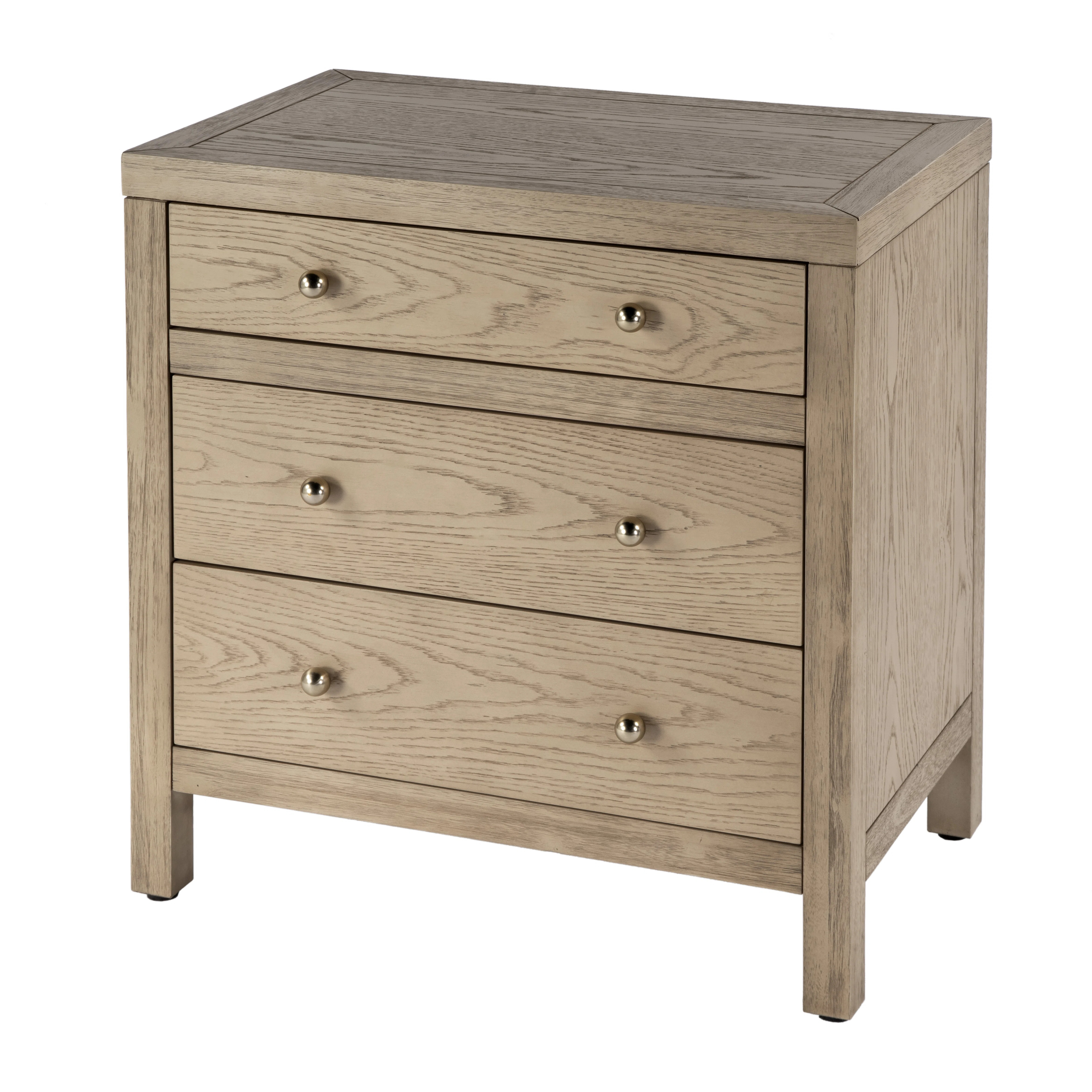 Celine 25" 3-Drawer Nightstand | Wayfair North America