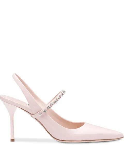 Patent leather slingbacks | Farfetch (US)