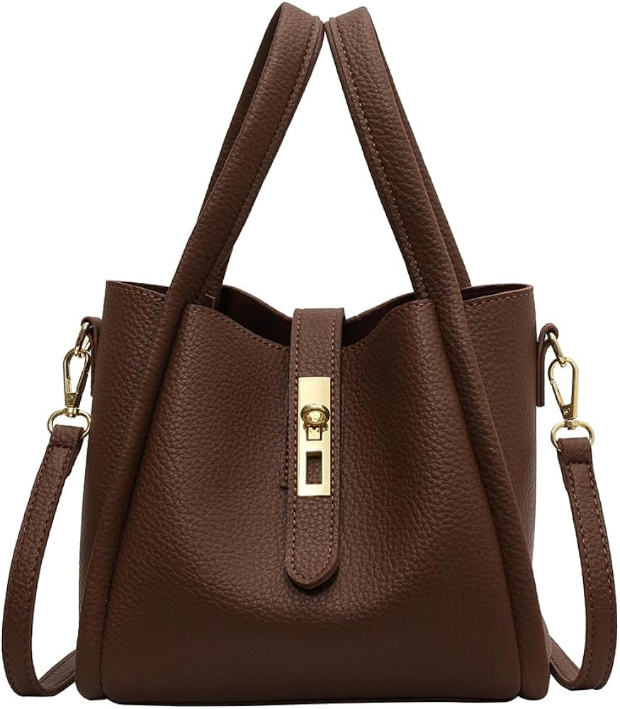 Bucket Bags for Women - Bucket Handbag Small Bucket Crossbody Bags Trendy Vintage Shoulder Bucket... | Amazon (US)