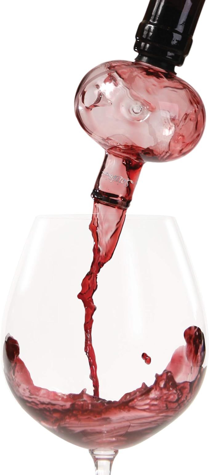 Soireehome - In Bottle Wine Aerator - For Red Wine, White Wine, And Rose Wine! - Made Of Glass, M... | Amazon (US)