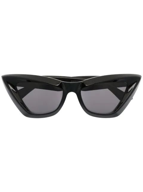 Bottega Veneta Eyewear cat-eye Frame Sunglasses - Farfetch | Farfetch Global