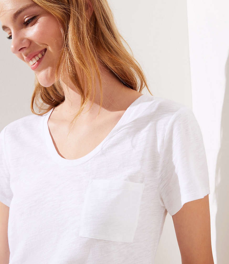 Pocket Vintage Soft Tee | LOFT
