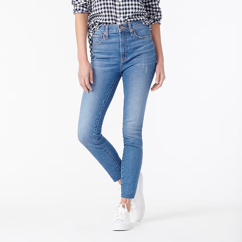 10" highest-rise toothpick jean in Saybrook wash | J.Crew US
