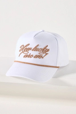 Kenz Kustomz How Lucky Are We Trucker Hat | Anthropologie (US)