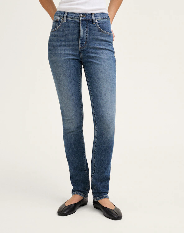 The Pencil Jean in Super Stretch Denim | Madewell