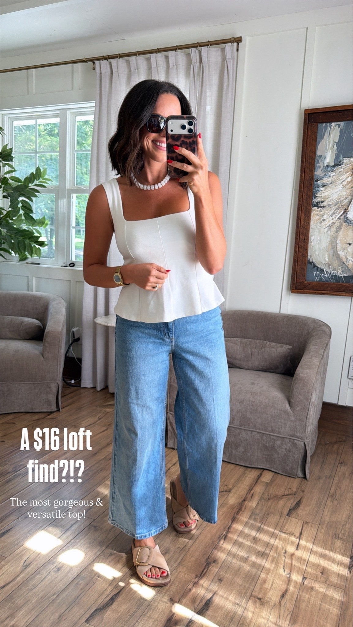 Such a good Loft find… and only $16. 🤍

Size XS
5’3” for reference

#LOFT #LOFTFinds #LOFTStyle #AffordableFashion #NeutralStyle #EverydayOutfit #LTKStyle #LTKCreator #SummerStyle #WorkwearStyle