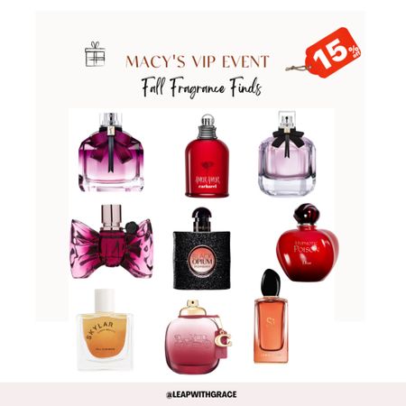 Macys vip sales with 15% off beauty and fragrances 

#LTKstyletip #LTKbeauty #LTKsalealert