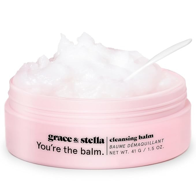 grace & stella Cleansing Balm - Travel Size Makeup Remover - Deep Cleansing & Hydrating Face Clea... | Amazon (US)