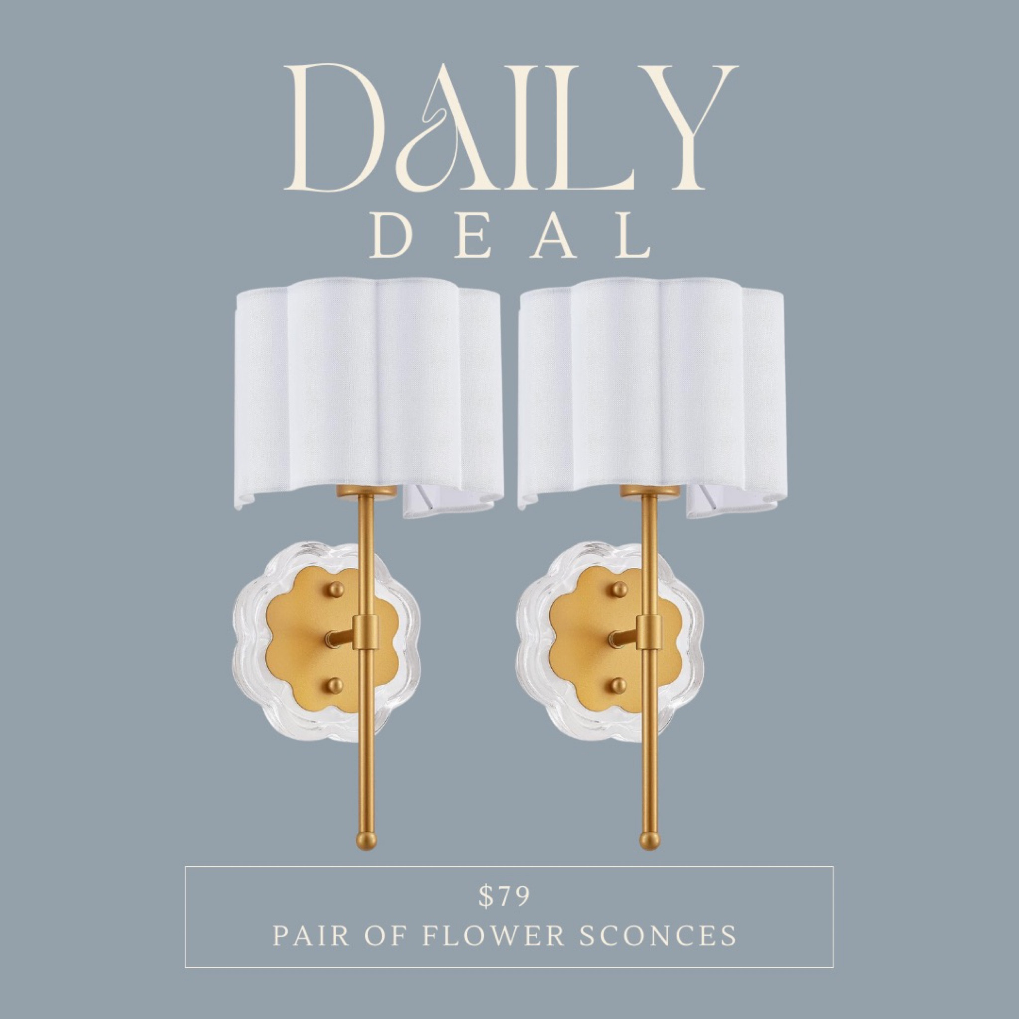 ✨ These ultra-chic gold and lucite flower sconces came at an unbelievable price - $79 for a pair! 🌼 The shades are beyond awesome too. Pro tip: If you don't want to hardwire them, just pop in some rechargeable bulbs for an easy and stylish lighting solution. Lighting doesn't have to break the bank! 💡💰 #DecorOnABudget #LightingFinds #HomeDecor

#LTKkids #LTKhome #LTKunder100