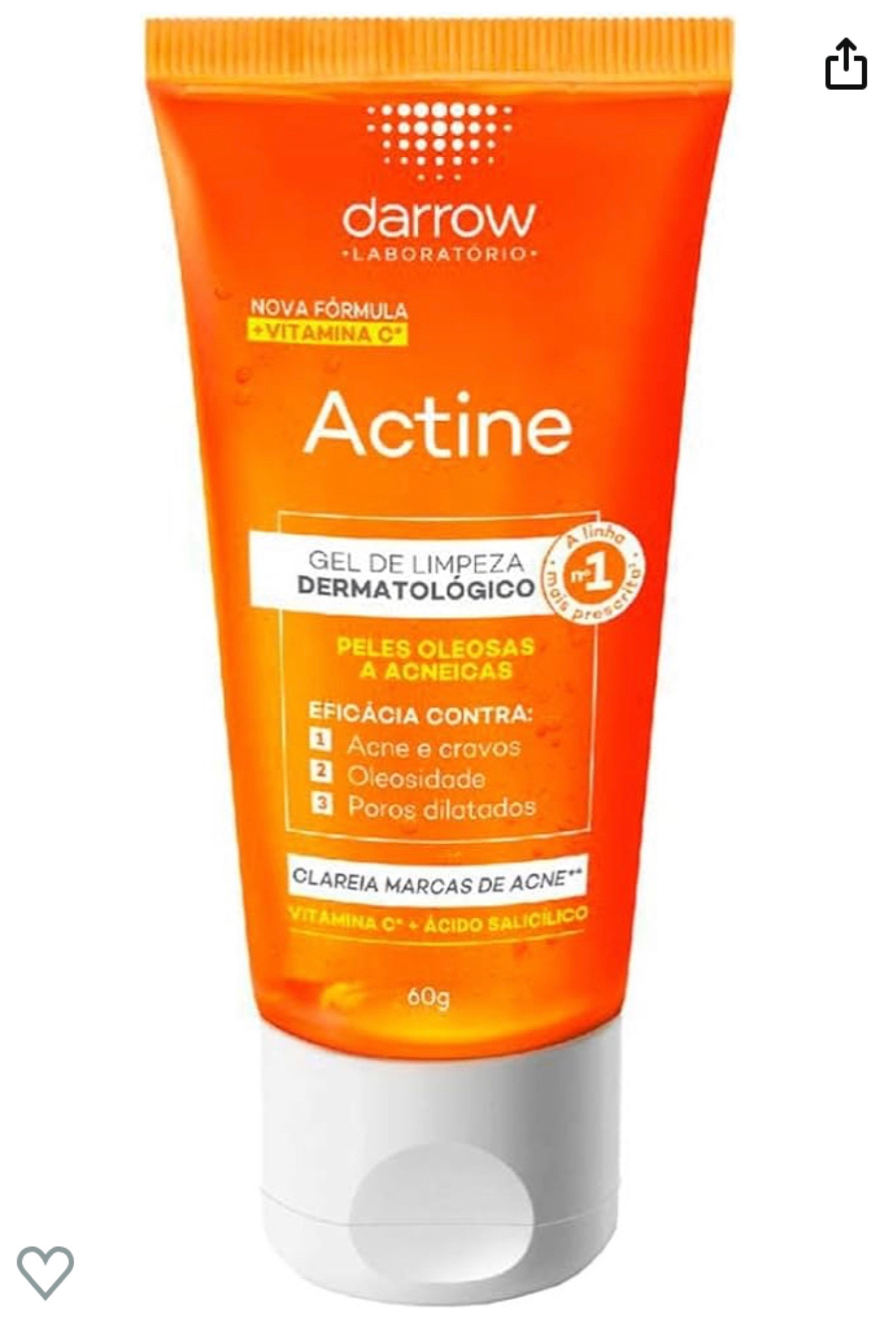 Actine Sabonete Líquido + Vit C, pele oleosa a acneira, Darrow 
Perfeito para diminuir a oleosidade da pele, estou usando e amando. 

#LTKbrasil #LTKbeauty #LTKshoecrush