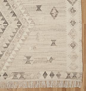 Skyline Flatweave Rug - Heathered Grey | Rejuvenation