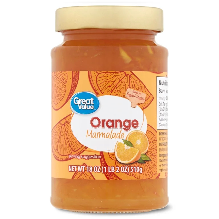 Great Value Orange Marmalade, 18 oz | Walmart (US)