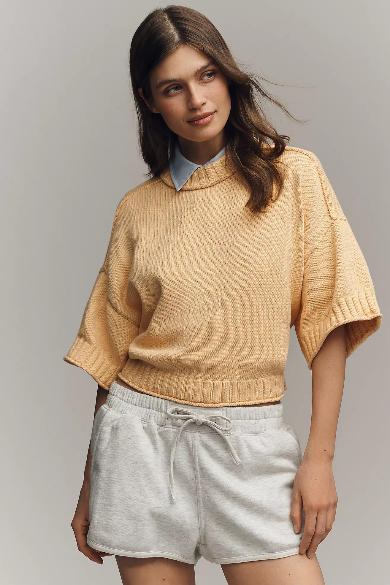 By Anthropologie Goldie 100% Cotton Sweater | Anthropologie (US)