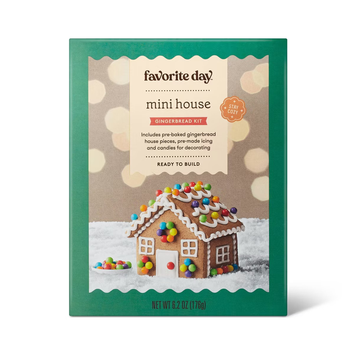 Holiday Mini House Gingerbread Kit - 6.2oz - Favorite Day™ | Target