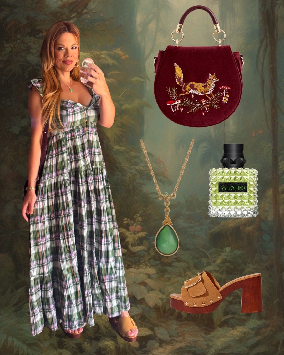 As August bids us farewell, I'm excited to pull out fresh looks for the upcoming fall of 2025! 🍂 One of my all-time favorite pieces is the Pilcro Flutter-Sleeve dress from Anthropologie, and I couldn’t resist the new green plaid version! It’s just perfect for church this morning! 🍁 I paired it with some of my go-to accessories to complete the outfit. (I've linked a few similar dresses for you!) 

#LTKSeasonal