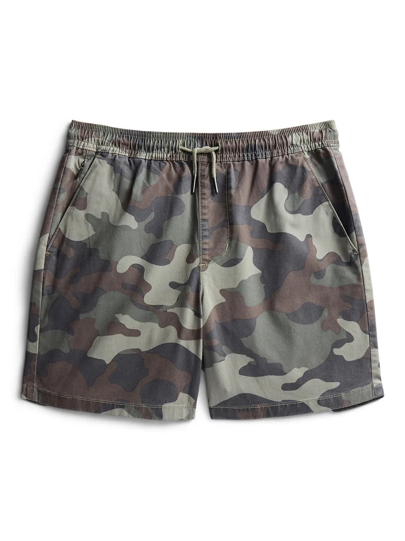 Weekend Academy Boys Washed Pull-On Shorts, Sizes XS-XXL | Walmart (US)