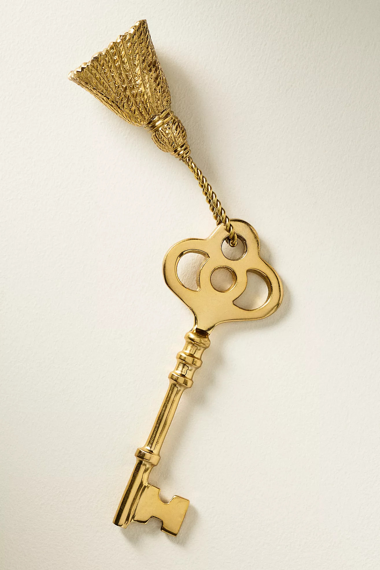 Hotel Key Brass Candle Snuffer | Anthropologie (US)