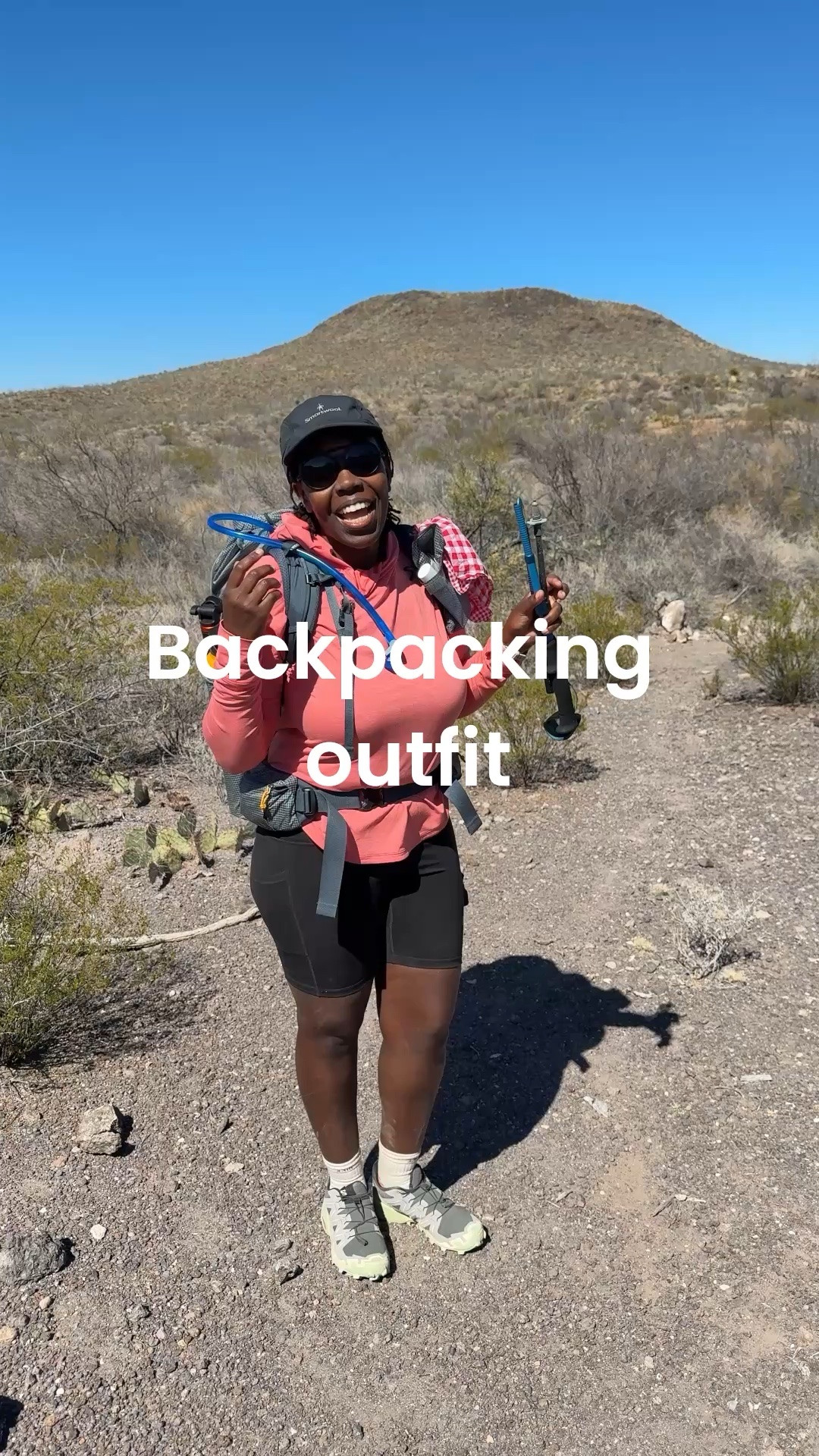 Backpacking gear, backpack, sun hoodie, trail runners, socks, hydration bladder 

#LTKgrwm #LTKActive #LTKfitnessgoals