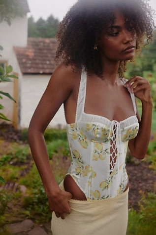 For Love & Lemons x FP Cassandra Bodysuit | Free People (Global - UK&FR Excluded)