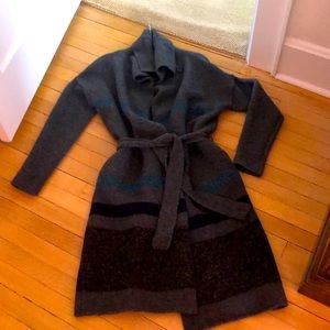 James Perse Sweater Coat/Cardigan. Size 1. Principle fabric is Wool. | Poshmark