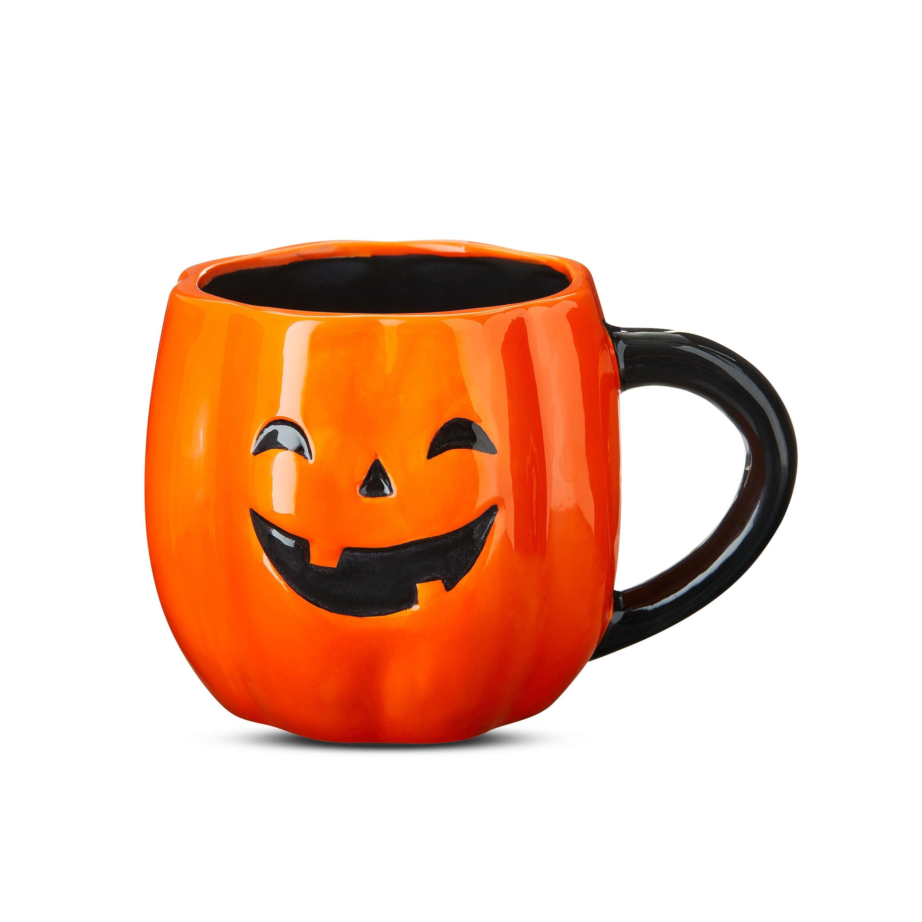 Halloween Orange Pumpkin Ceramic Mug by Way To Celebrate | Walmart (US)