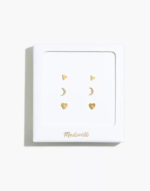 Nightlove Stud Earring Set Gift Box | Madewell