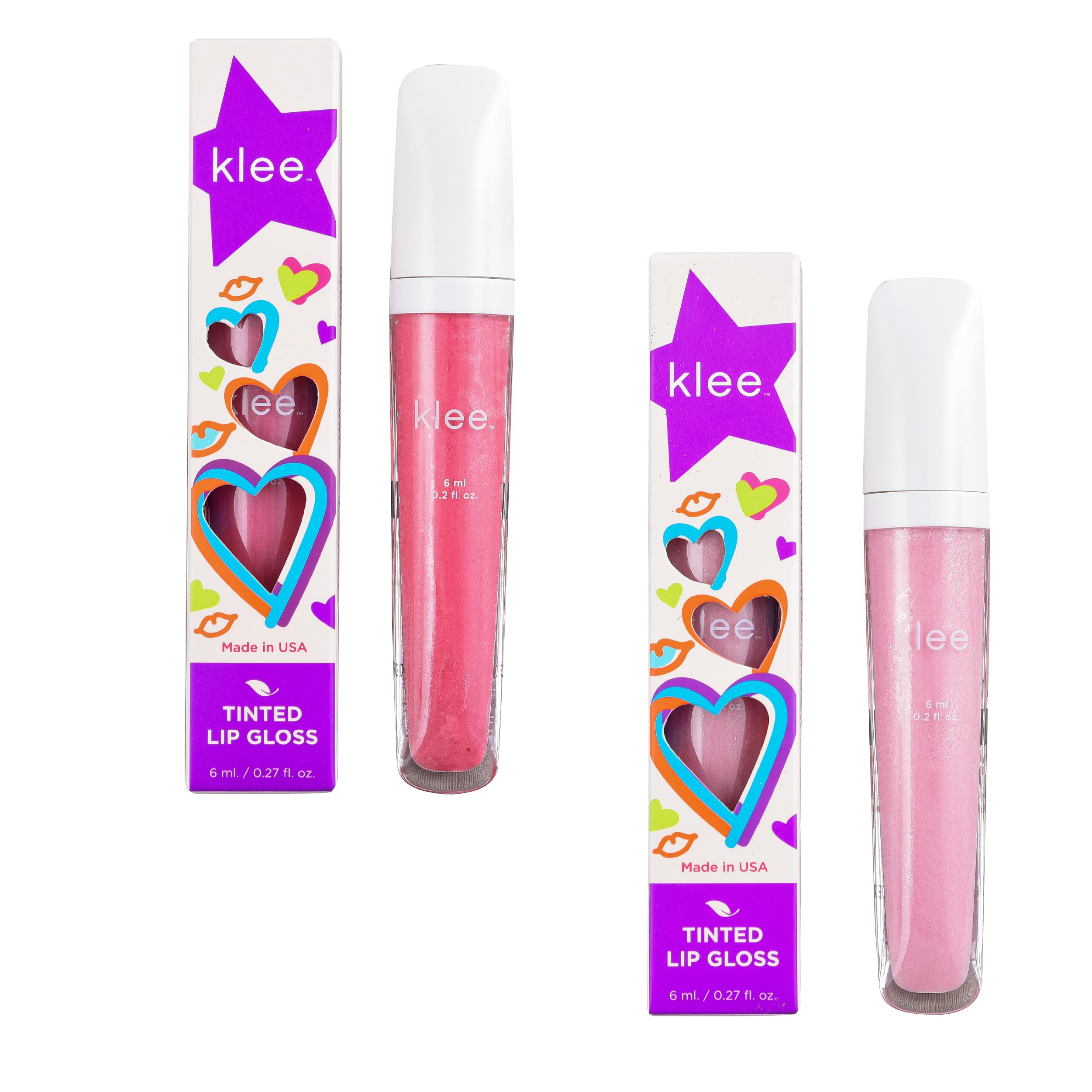 LunaStar Klee Flavored Lip Gloss Bundle. Perfect for kids and tweens. Gentle and Non-Toxic. Made ... | Amazon (US)